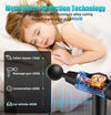 Unitc Handheld Massage Gun with Heat&Cold, Back and Neck Massager for Pain Relief, Deep Tissue Messager with 6 Heads, Gifts